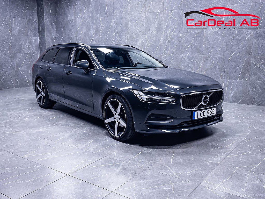 Volvo V90 D4 AWD Geartronic 190hk Värmare Kamera CarPlay Drag VOC