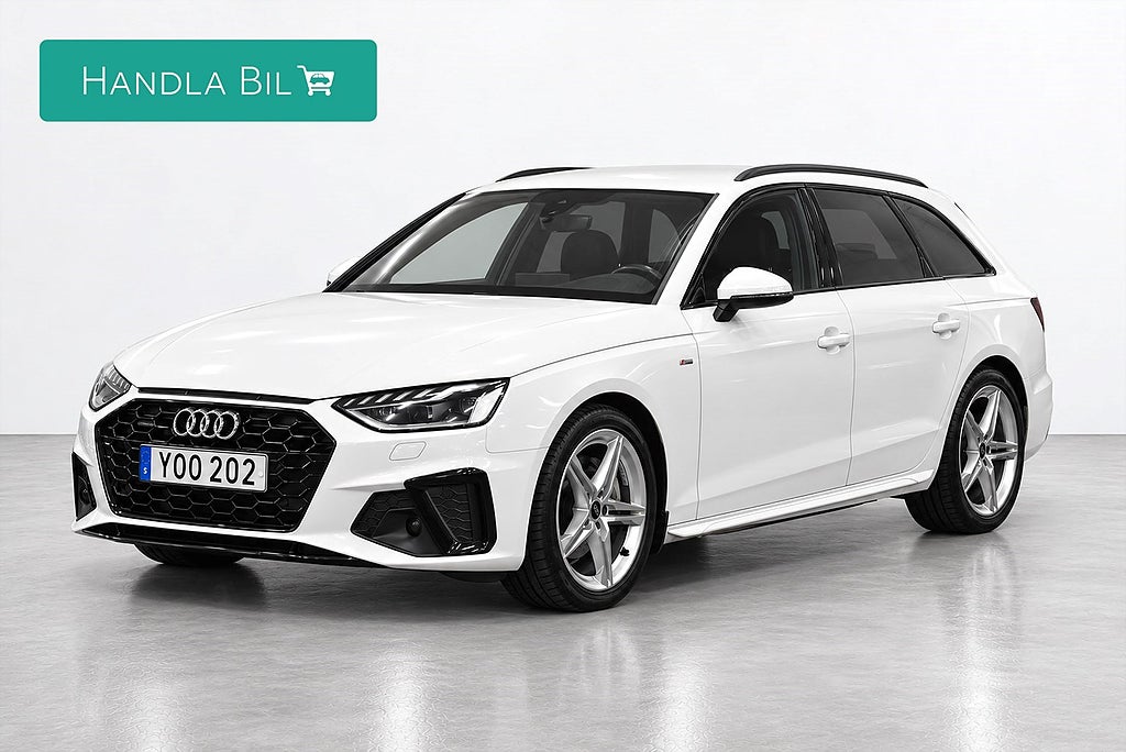 Audi A4 Avant 40 TDI Quattro S-line Alpin Cockpit D-värm Dragkrok