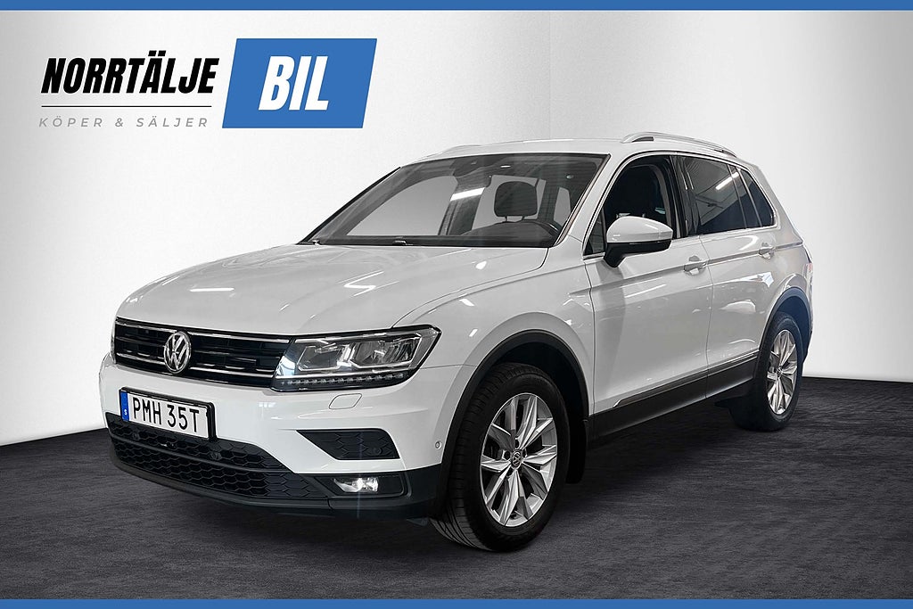 Volkswagen Tiguan 2.0 190 HK TSI 4M BENSINVÄRMARE DRAG CARPLAY KAMERA 18"
