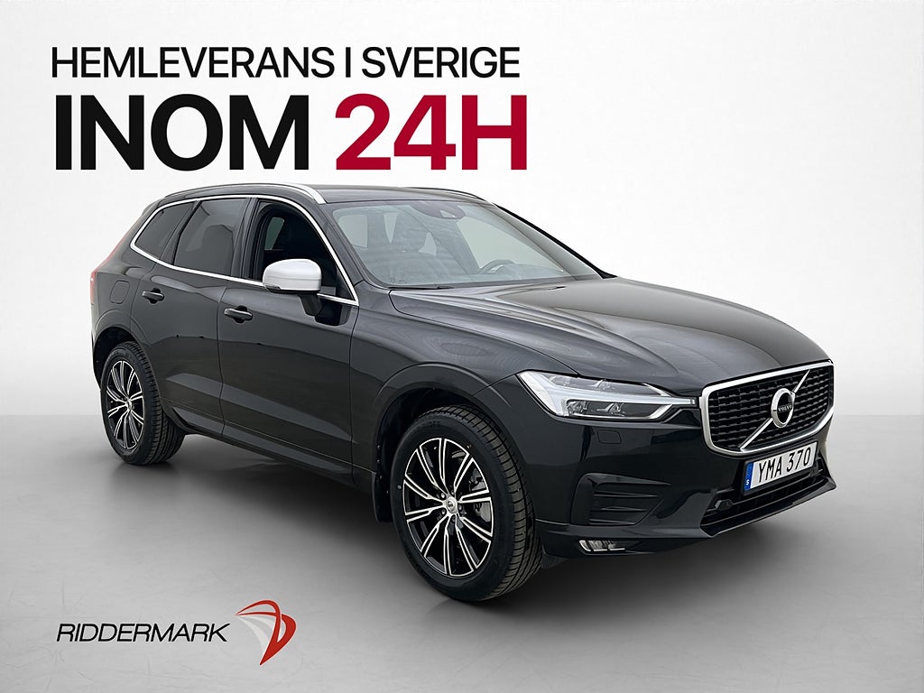 Volvo XC60 D4 AWD R-Design Värmare VOC Drag Sensorer Skinn