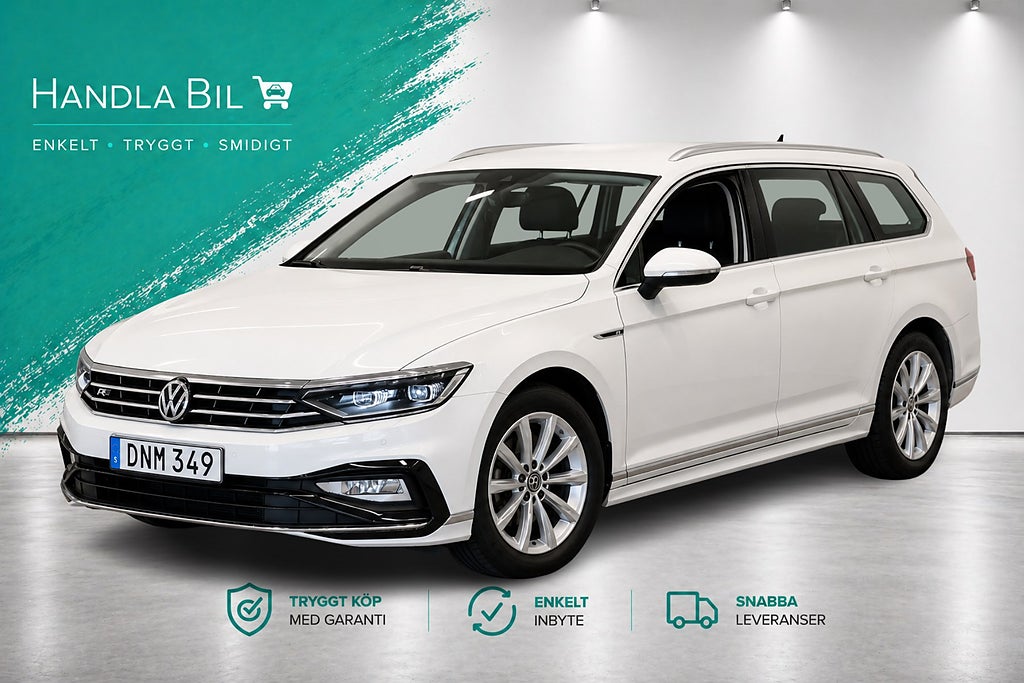 Volkswagen Passat 2.0 TDI 4M R-Line Cockpit D-Värm Skinn SoV 2551kr/mån