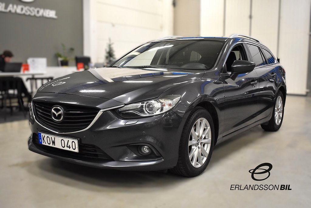 Mazda 6 Wagon 2.2 SKYACTIV-D Euro 6 NYSERVAD P-SEN NAVI