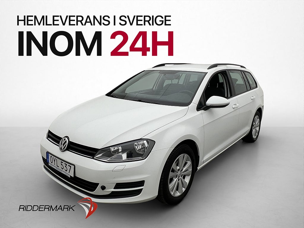 Volkswagen Golf 1.2 TSI 110hk B-Kamera Drag M-Värm Carplay