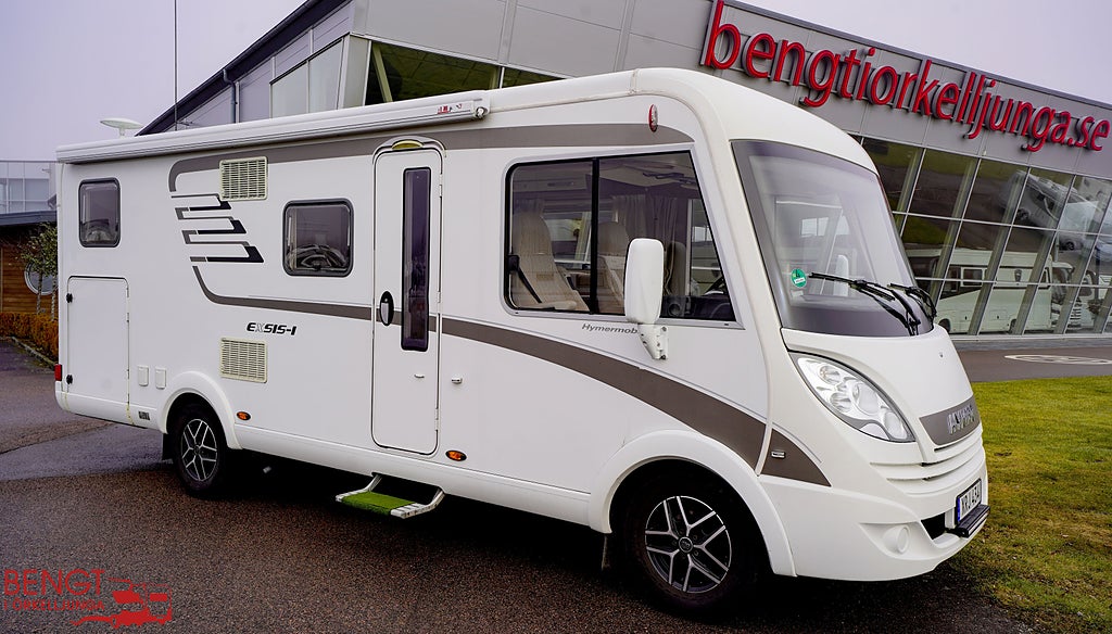 Hymer Exsis 588 | Automat | Långbäddar | Bredd 2.21 m