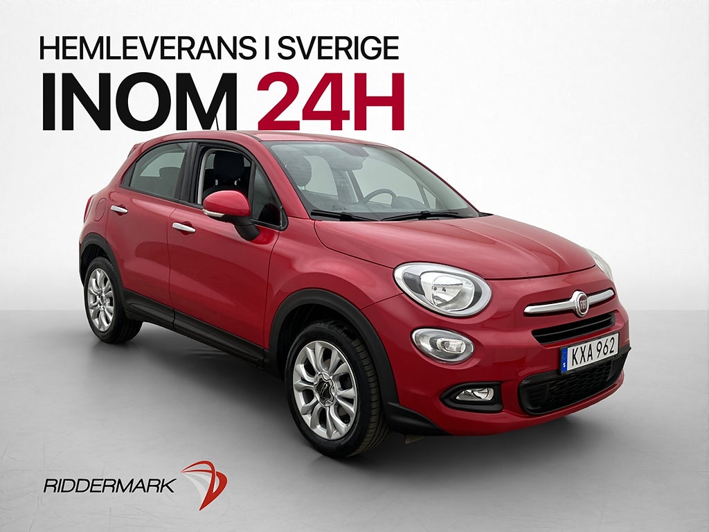 Fiat 500X 1.4 140hk PopStar Sensorer Rattvärme Farthållare