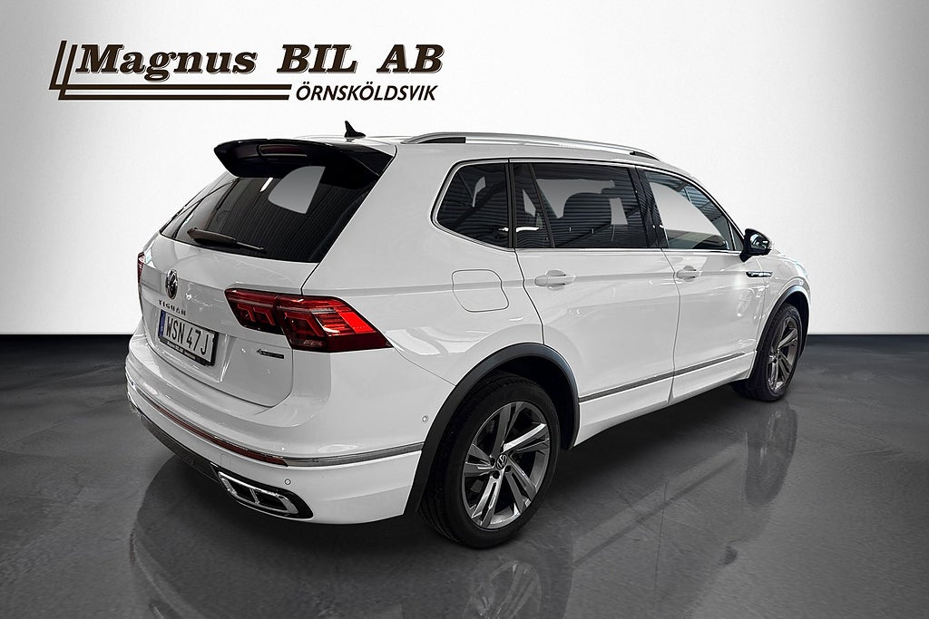 Volkswagen Tiguan Allspace 7-sätes 2.0 TSI OPF 4Motion R-Line Euro 6 miniatyr 3