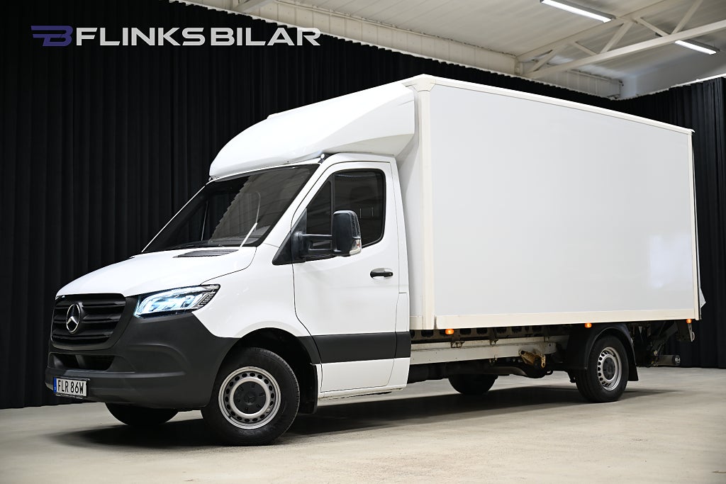 Mercedes-Benz Sprinter 316 Automat|Volymskåp|Bakgavellyft|Sidodörr|Backkamera
