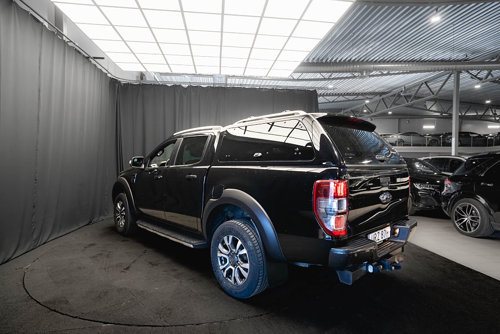 Ford ranger Bi-Turbo 4x4 Wildtrak KÅPA D-VÄRMARE LÄDER KAMERA MOMS