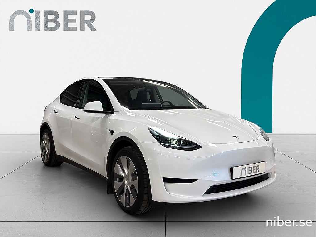 Tesla Model Y Stnd Range, Autopilot, Dragkrok, Pano, Läder, MOMS