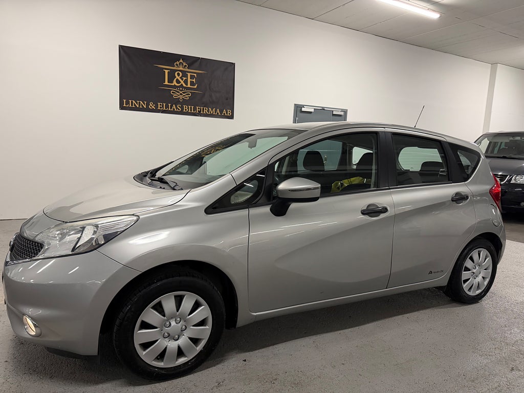 Nissan Note 1.2 Euro 5 1ÅRSGARANTI/FRIAHEMLEVERANS/BT/AUX/VÄRMARE