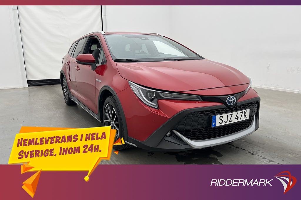Toyota Corolla TREK Hybrid 184hk Motorvärmare Kamera Drag