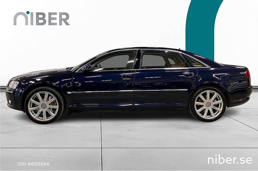 Audi A8 L 6.0 W12 quattro, 450hk, låg mil, Xbox m skärmar bak,