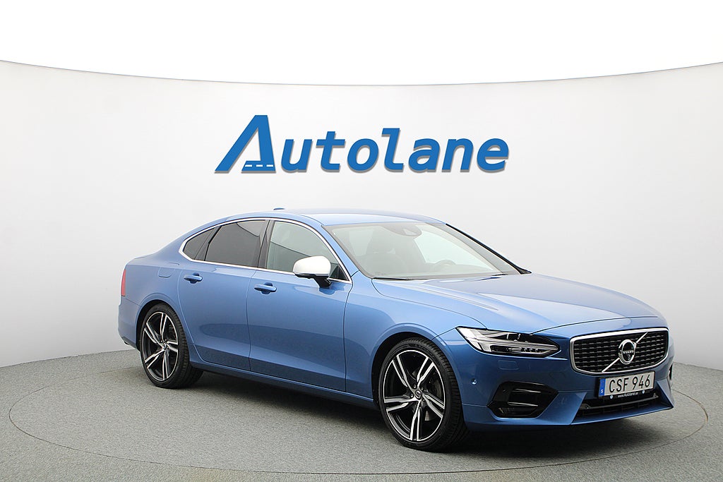 Volvo S90 D4 R-Design HUD, 360°, Dragkrok, Värmare 190hk