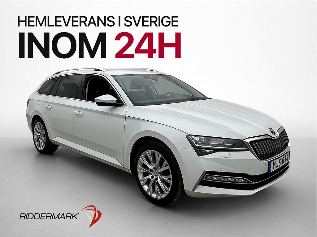 Skoda Superb iV 1.4 TSI Cockpit P-Värmare B-Kamera Drag Navi
