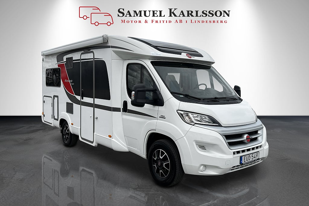 Bürstner Nexxo T 660 Truma med elpatron, Golvvärme, Cykelställ, Bytt K-re