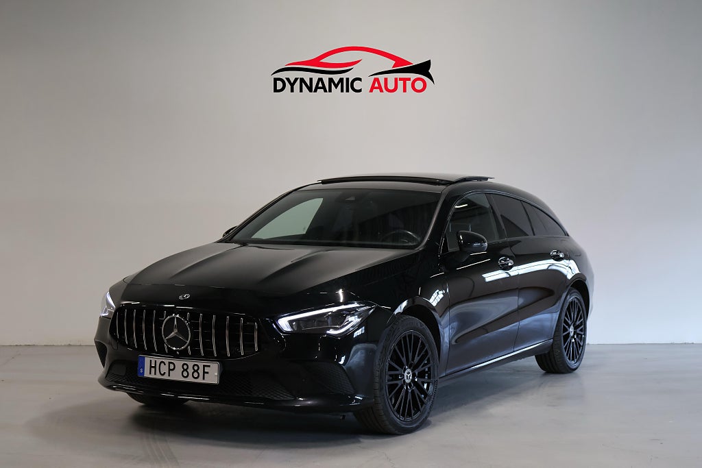 Mercedes-Benz CLA 250e SB HYBRID 8G Panorama/Belysning/Drag/218HK/Värmare