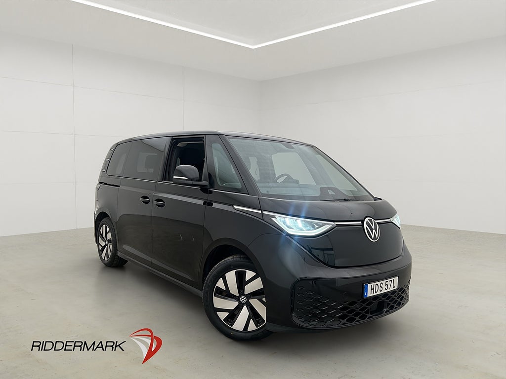 Volkswagen ID. Buzz Pro 82kWh Värmare Drag PDC CARPLAY Moms
