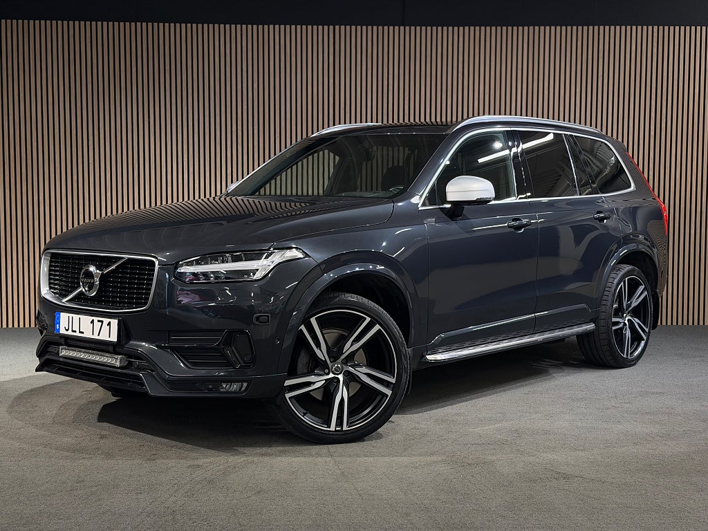 Volvo XC90  T6 AWD Polestar R-Design/7-Sits/Drag/HUD/Luft