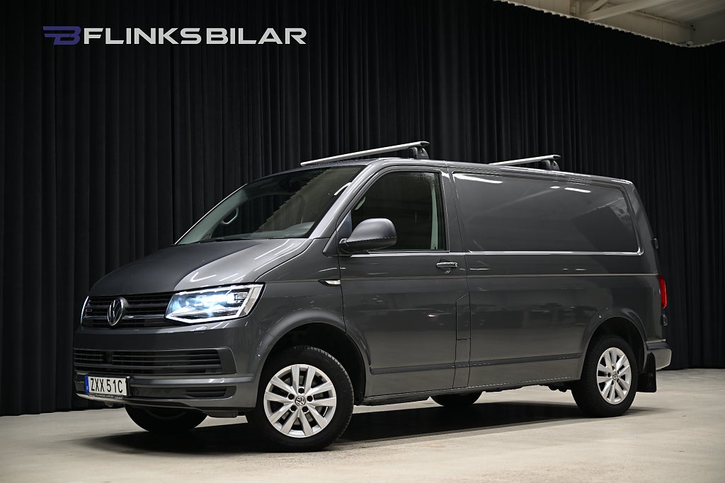 Volkswagen Transporter 4Motion DSG 150HK Nedlackad|GPS|Drag|Värmare|Xenon