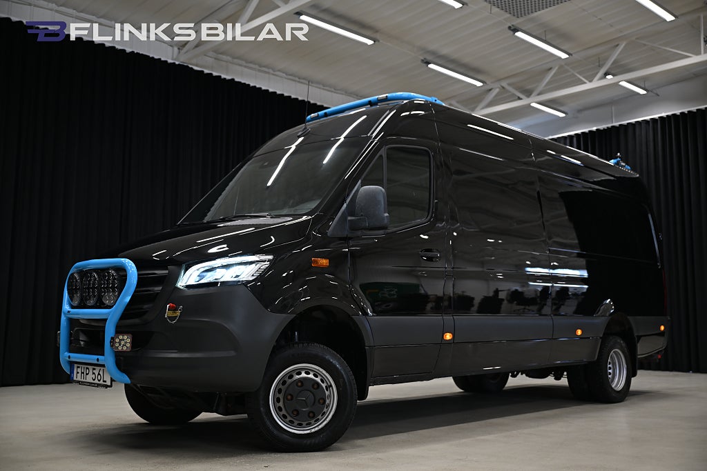 Mercedes-Benz Sprinter 519 CDI 4x4 190HK 9G+ Automat|Servicebil|Inredd|SeUtr!