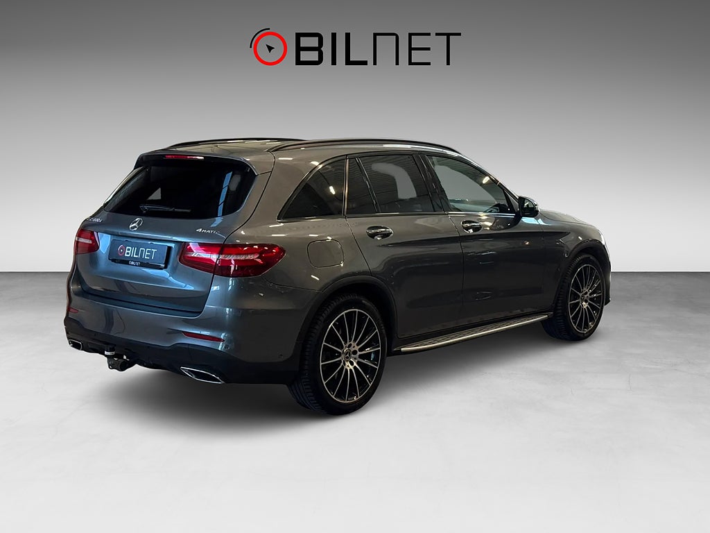 Mercedes-Benz GLC 220 d 4M 9G AMG Burmester Pano 20" Värmare Drag Sv-Såld