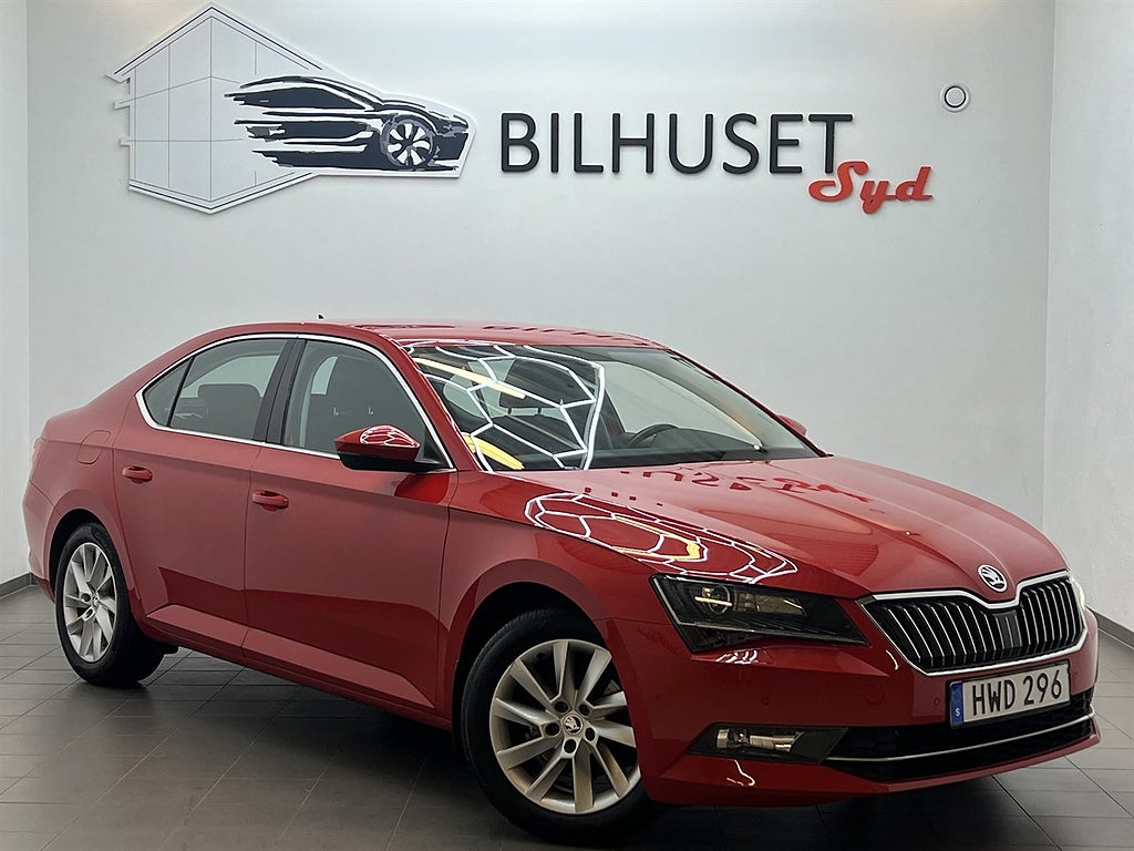 Skoda Superb 1.4 TSI 150hk Style Krok/Adaptiv F/Carplay/1Brukare