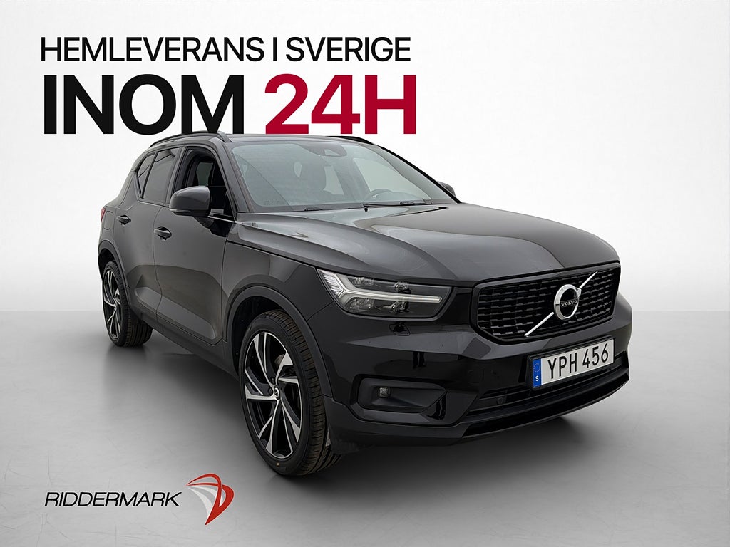 Volvo XC40 T4 190hk R-Design Pano Navi Värmare Kamera Drag