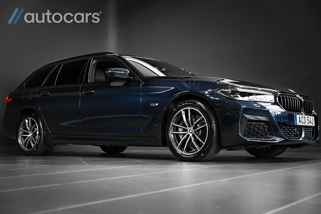 BMW 530e xDrive Touring M Sport|Panorama|Läder|Drag|Kamera|Drag