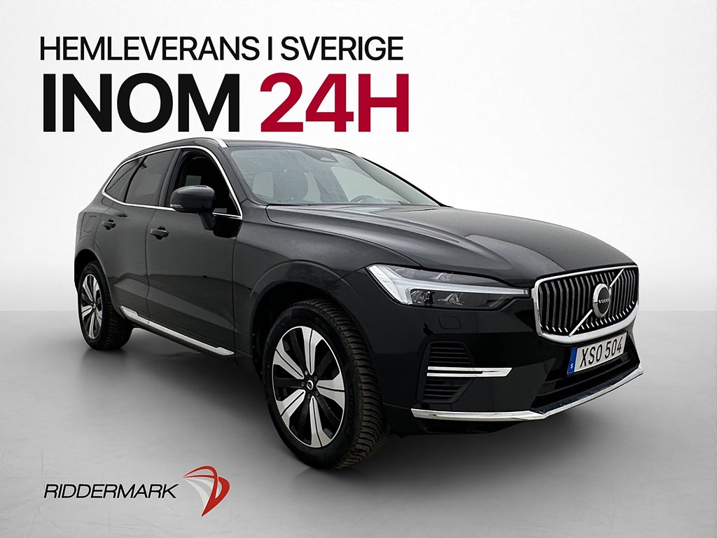 Volvo XC60 Recharge T6 AWD Moms Pano H/K Drag Skinn Kamera
