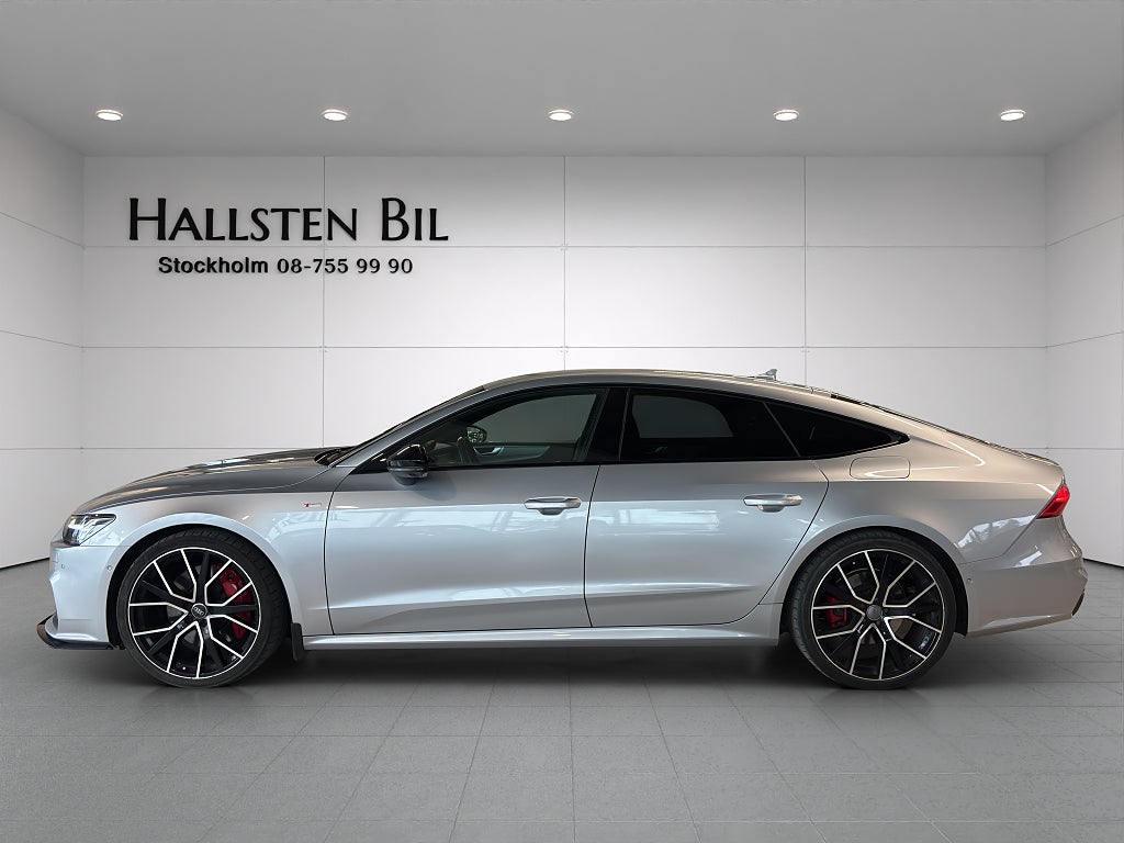 Audi A7 Sportback 55 TFSI e Quattro S-Line Drag Matrix Svsåld