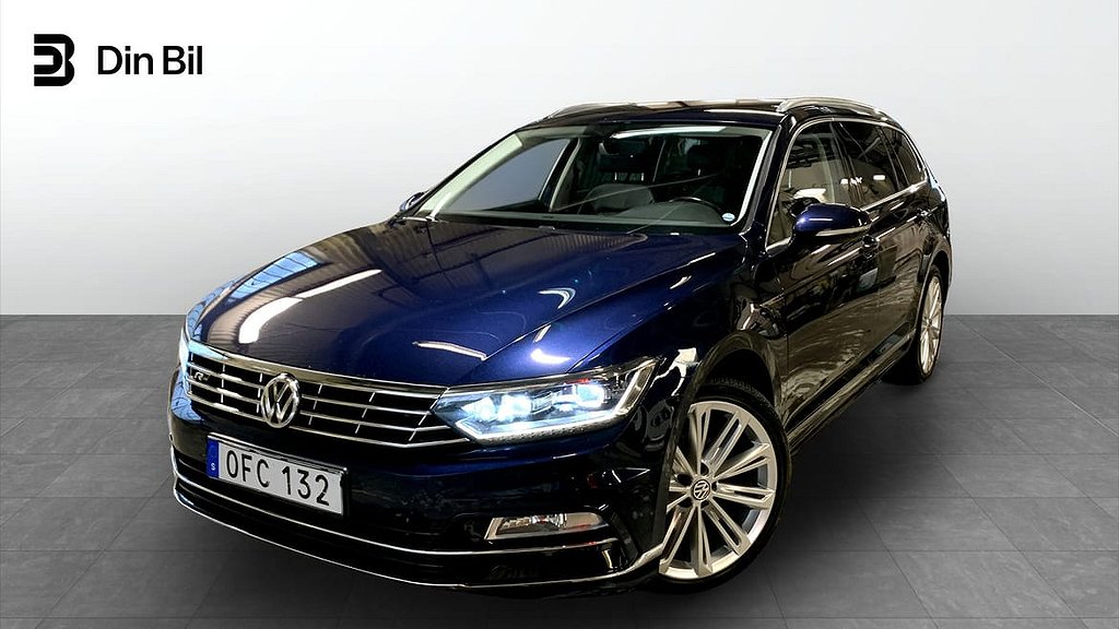 Volkswagen Passat Sportscombi 2.0 TDI 190hk 4M Värmare/Läderklädsel/D...