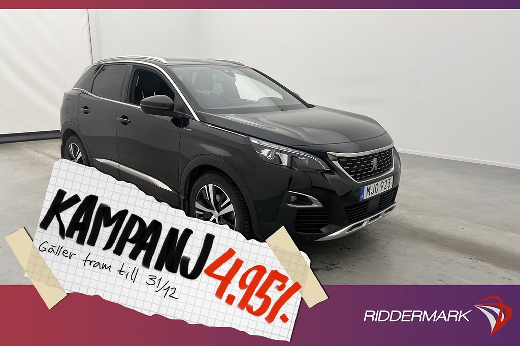 Peugeot 3008 1.5 BlueHDi 130hk GT-Line Cockpit 4,95% Ränta