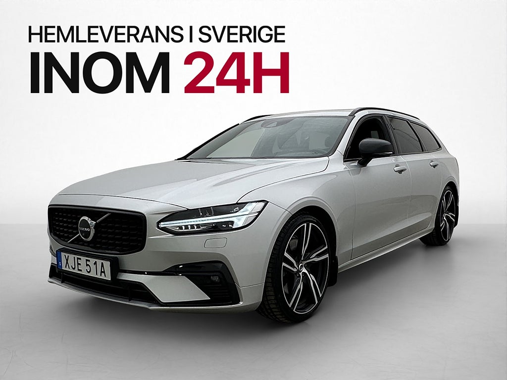 Volvo V90 B4 AWD R-Design Pano H/K 360° HUD VOC  4-Zon Drag