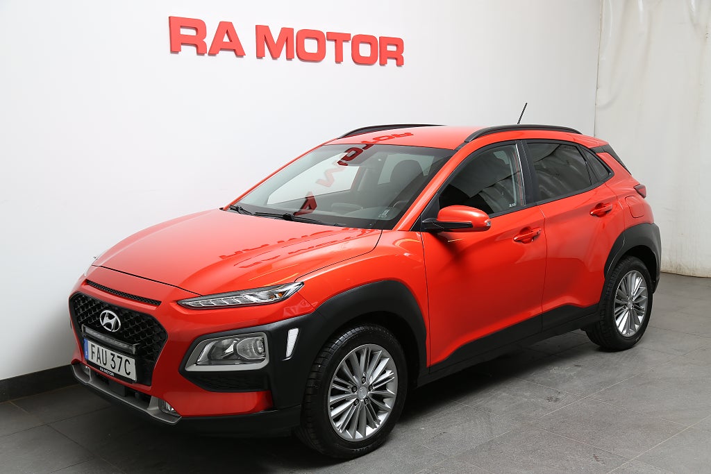 Hyundai Kona 1,6 T-GDI 177hk AWD Trend Aut Motorv Dragkrok 2019