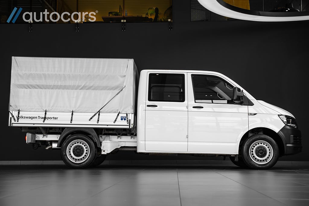 Volkswagen Transporter Chassi Dubbelhytt 2.0 TDI 6-sits|Moms