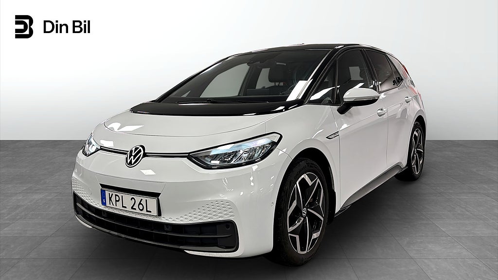 Volkswagen ID.3 Pro S 204hk 4-sits