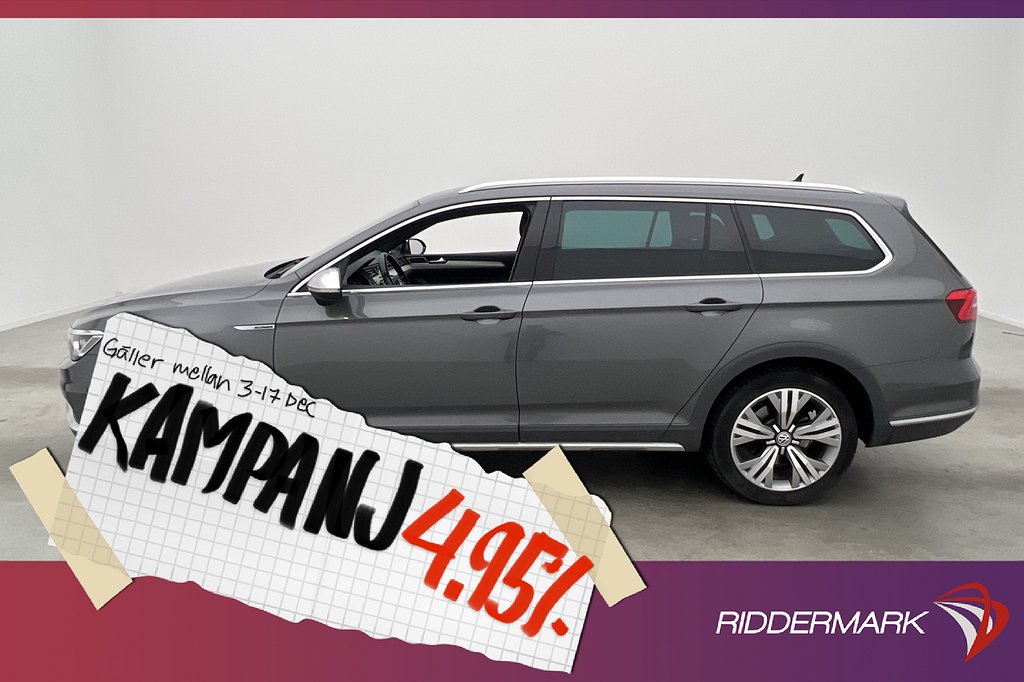 Volkswagen Passat Alltrack 2.0 TDI 240hk 4M Dyna 4,95% Ränta