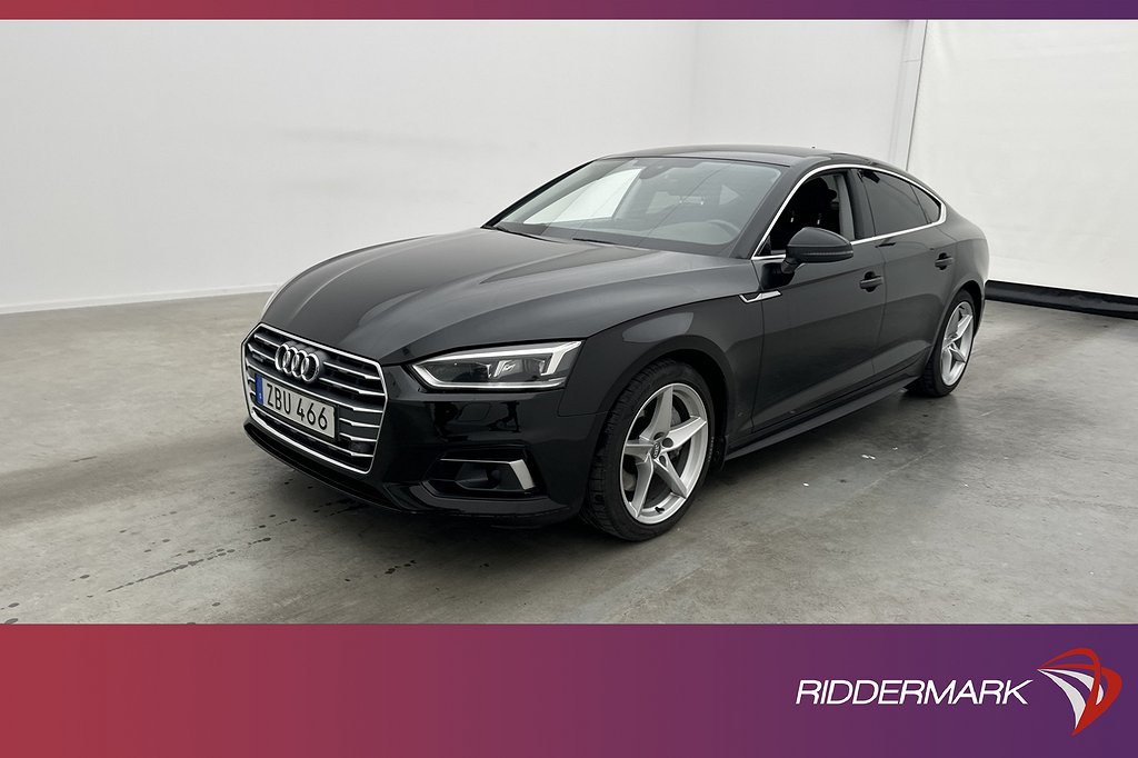 Audi A5 Sportback 2.0 Q 252hk Proline Sensorer Adaptiv-Fart