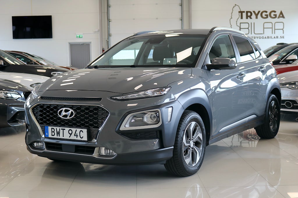 Hyundai Kona 1.6 T-GDI AWD DCT Premium/Drag/B-kam/HUD/Apple/GPS/18"