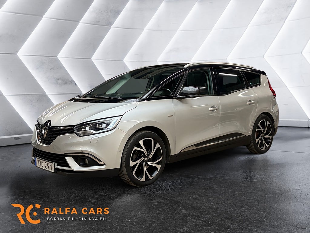 Renault Grand Scénic 1.5 dCi BOSE 7-Sits Pano Head Up Kamera Drag