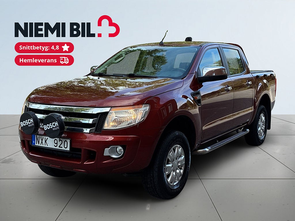 Ford ranger Dubbelhytt 4x4 SelectShift SoV-Däck/Värmare/Drag
