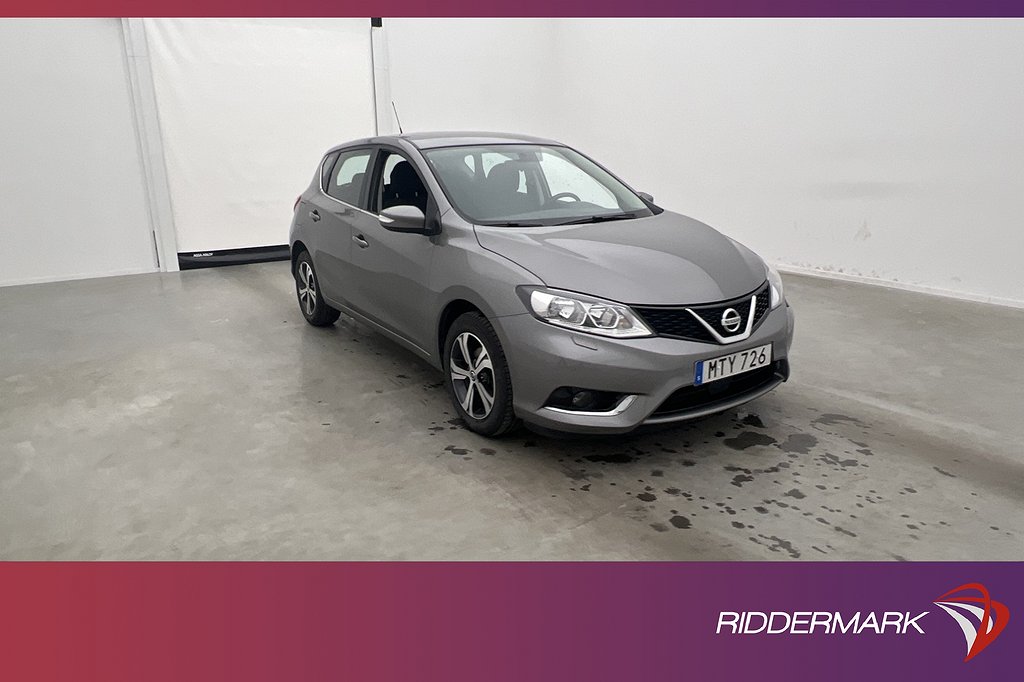 Nissan Pulsar 1.2 DIG-T 115hk Värmare Farthållare 0,5L/Mil