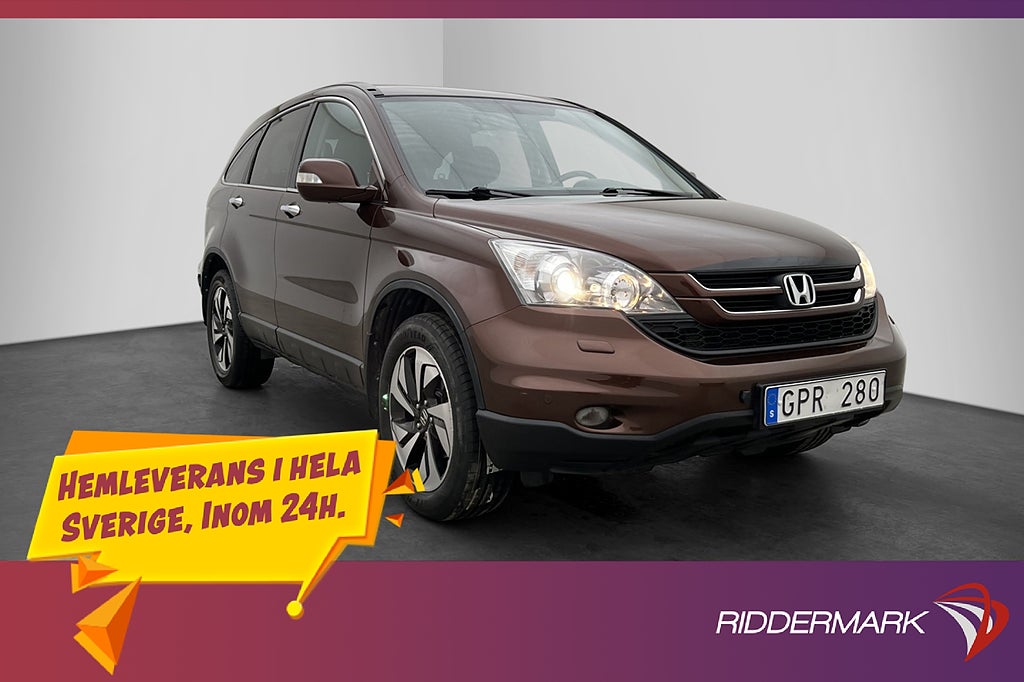 Honda CR-V 2.2 150hk 4WD Elegance Värmare Drag Sensorer