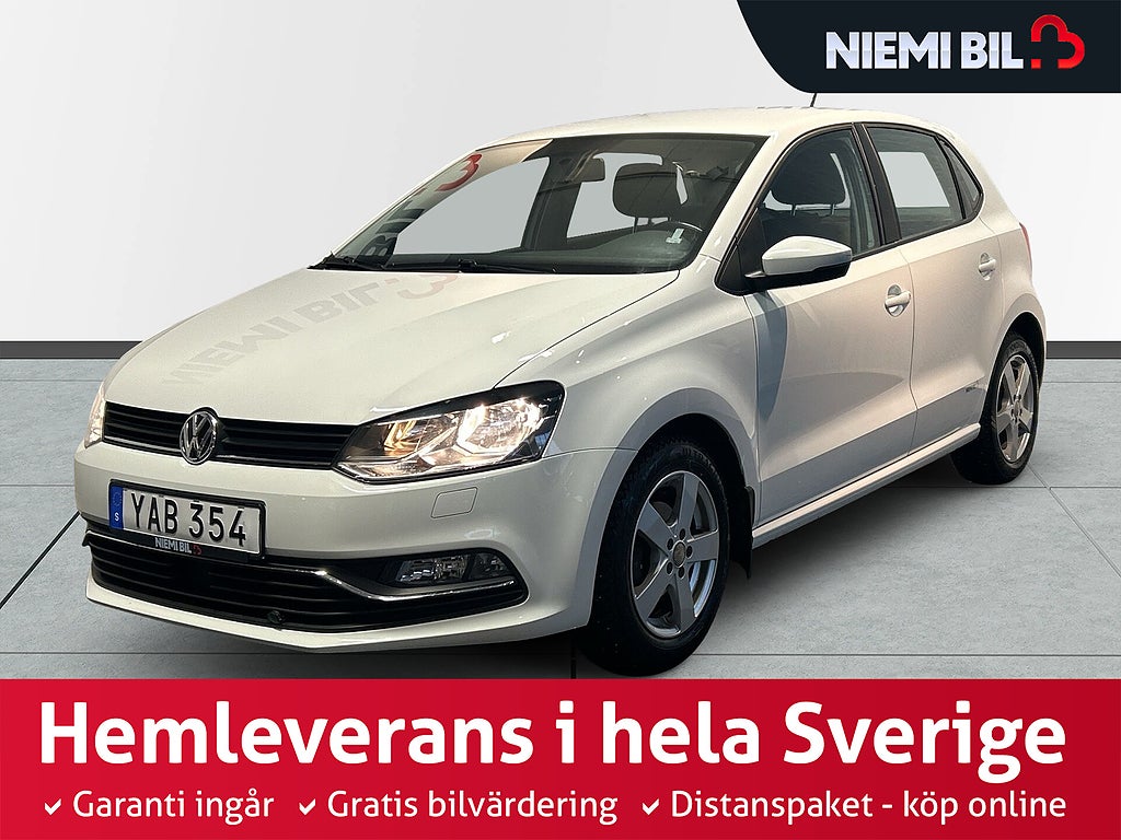 Volkswagen Polo 5-dörrar 1.2 TSI Base MoK/SoV/LågSkatt