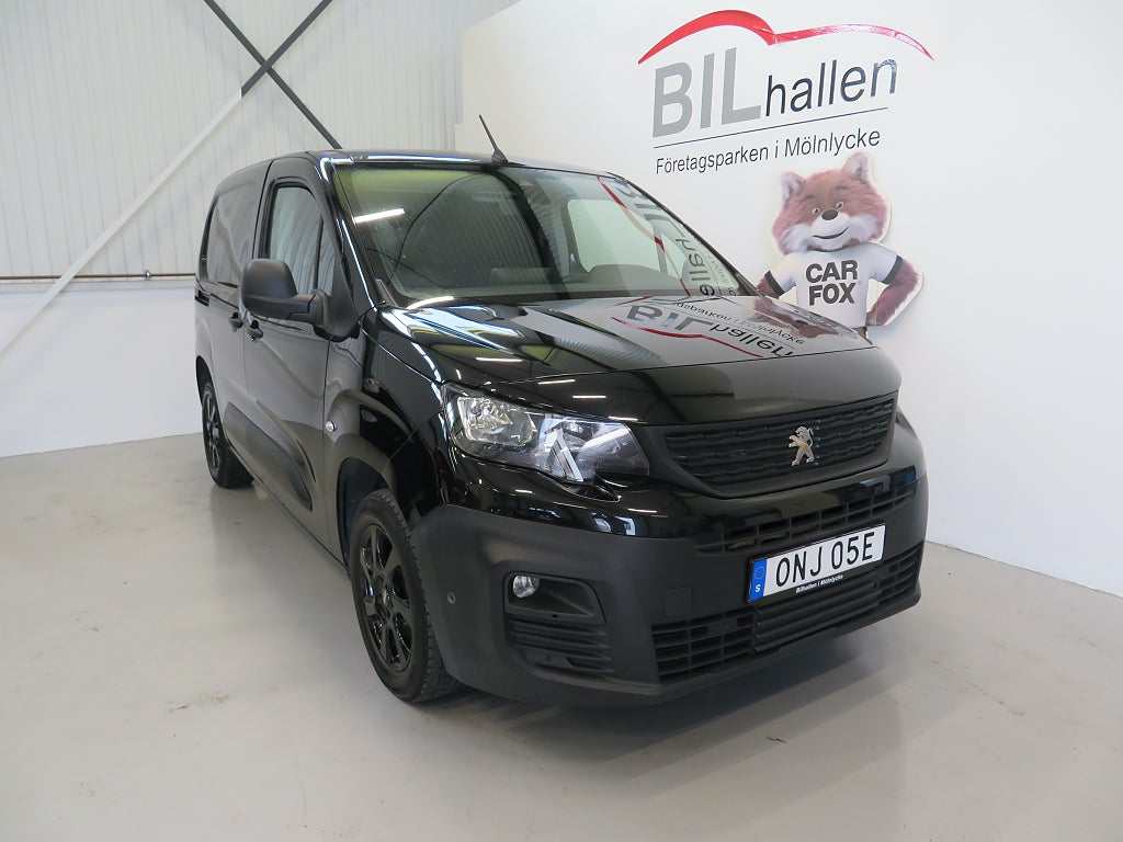Peugeot Partner 1.5 BlueHDi 130HK Automat Pro Drag Värmare 