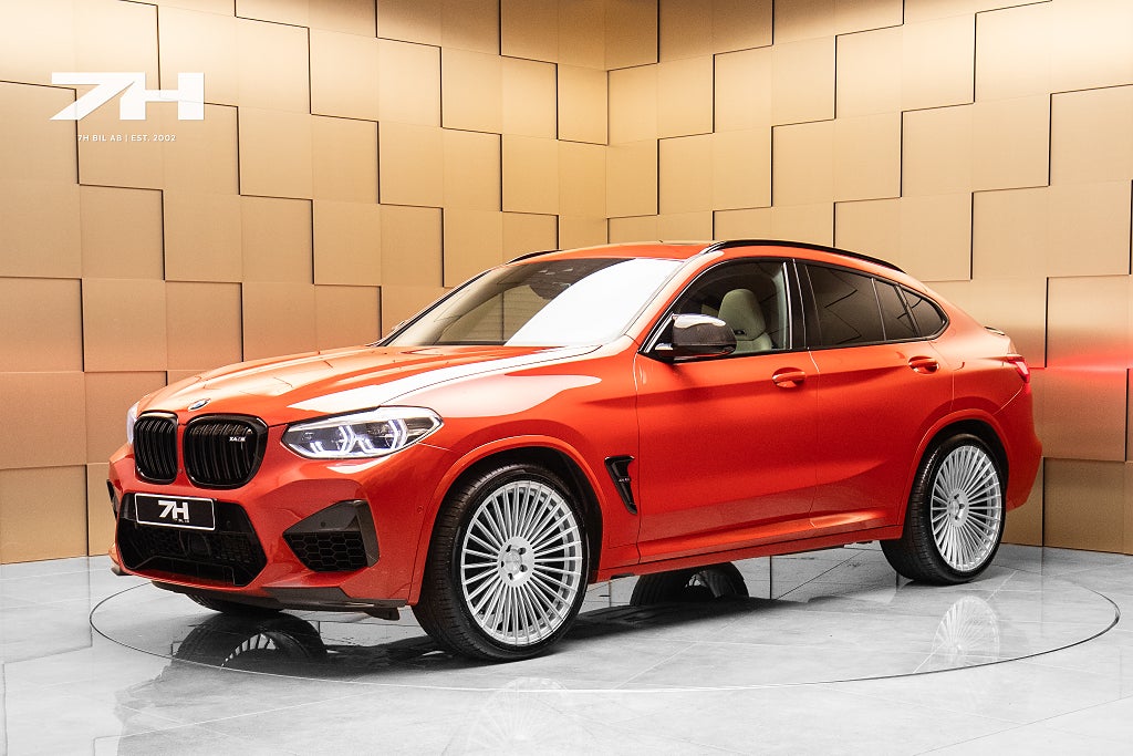 BMW X4 M Competition / Pano / 360 / H&K / Kolfiber 