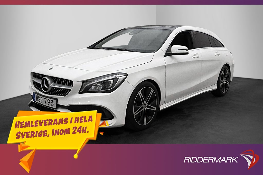 Mercedes-Benz CLA 180 Shooting Brake 122hk AMG Pano Kamera