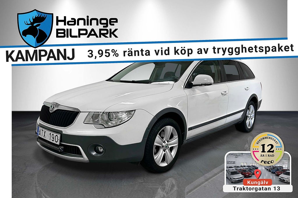 Skoda Superb 2.0 TDI 4x4 SUPERDEAL 3.95 % PDC/DRAG/BT/MoK