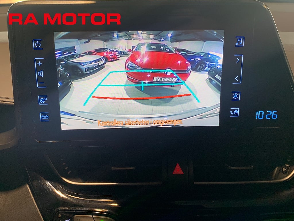 Toyota C-HR 1.2 Turbo 116hk Active | Backkamera | Adaptiv Fart | 2019