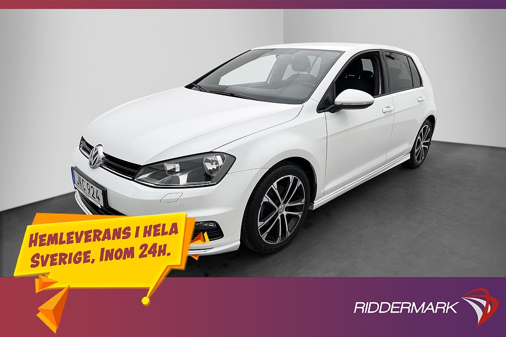 Volkswagen Golf 1.4 TSI 150hk R-Line M-Värmare Carplay